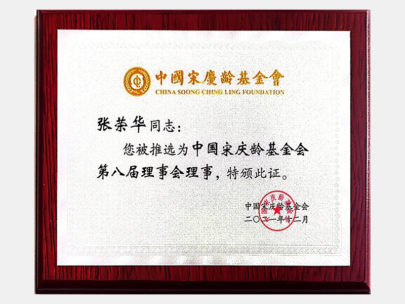 中國(guó)宋慶齡基金會(huì)第八屆理事會(huì)理事